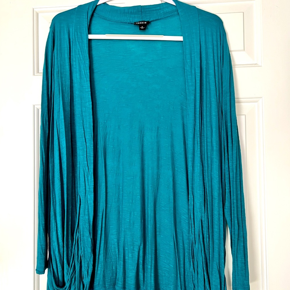 Torrid size 2 (18/20) open front cardigan
